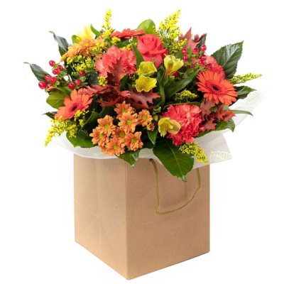 Honey & Spice - A warm collection of seasonal flowers and foliage, perfect for any occasion.
